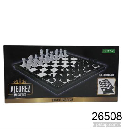 Imagen de JUEGO DE AJEDREZ MAGNETICO 6.26